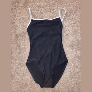 Yumiko Daniela Leotard Size L. Black and White.